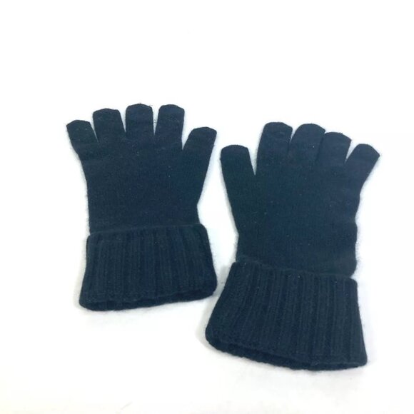 LOUIS VUITTON M72682 Damier Gon Helsinki Glove gloves Cashmere Black - Picture 16 of 16